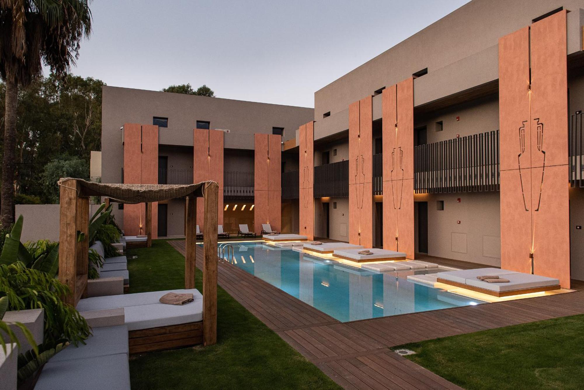 Pilot Amphora Boutique Hotel "Adults Only" Georgioupoli Exterior foto